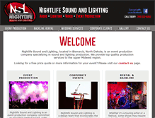 Tablet Screenshot of movethenoise.com